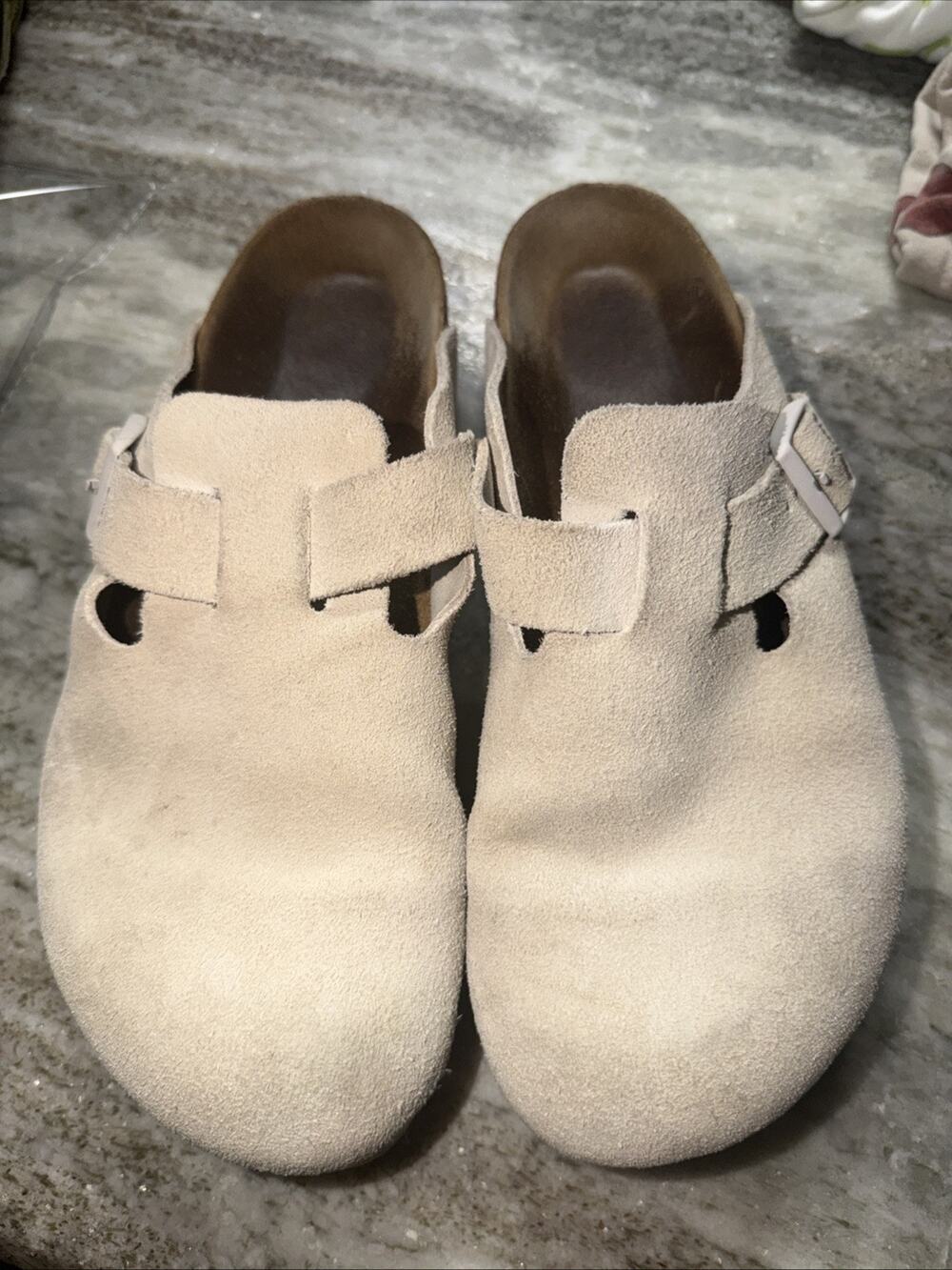 Men’s London Clog Birkenstock Latte Size EU41 (SRD)